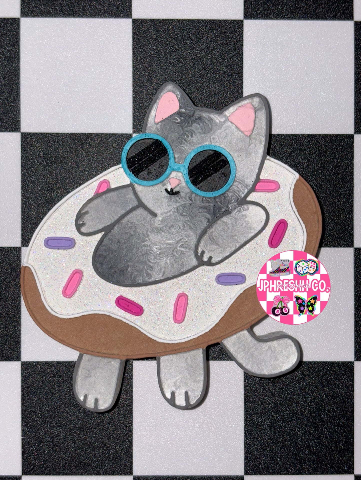 Cat In Donut Float