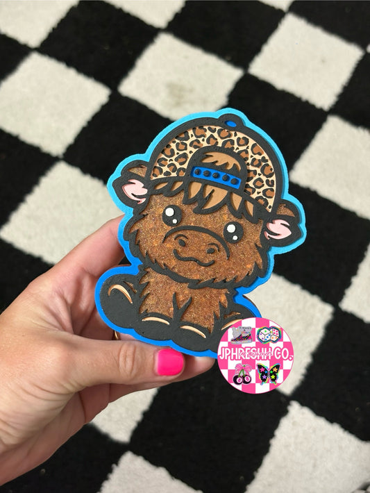 Cow W/ Backwards Hat