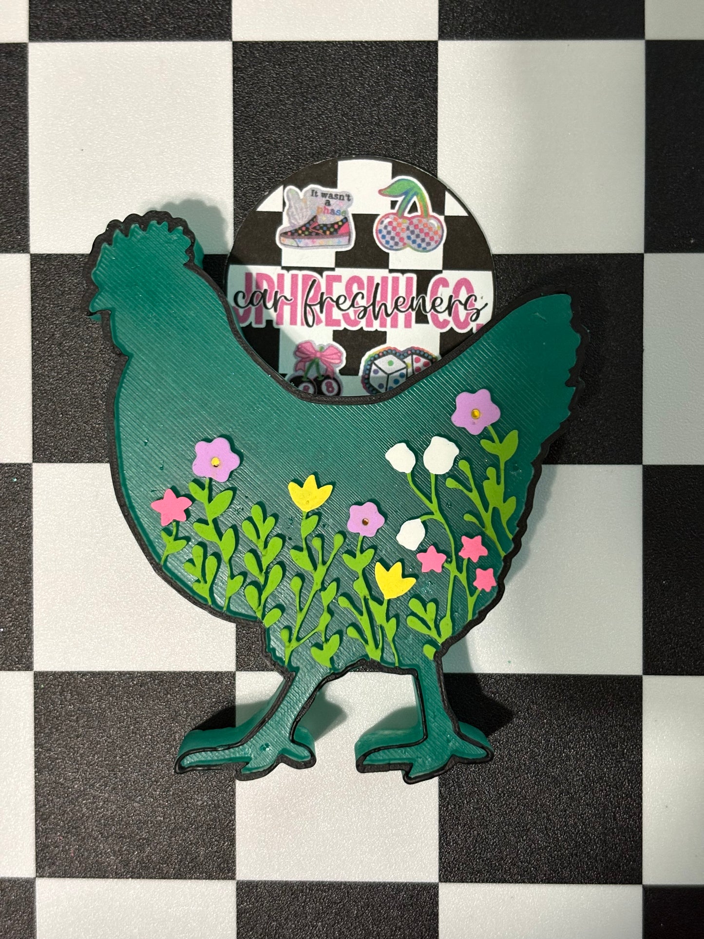 Floral Chicken