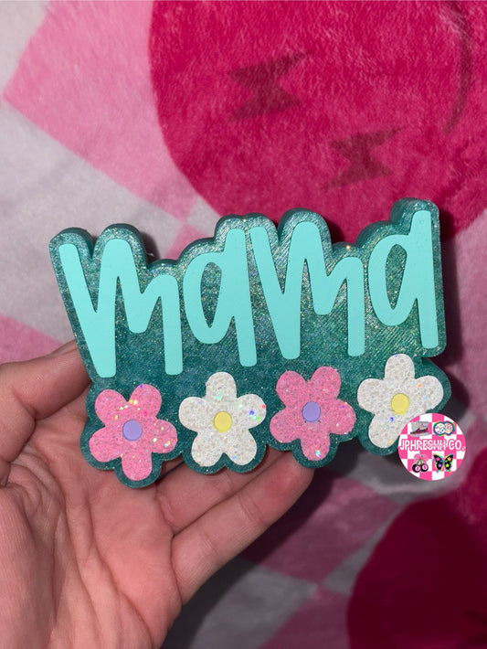Mama W/ Flowers