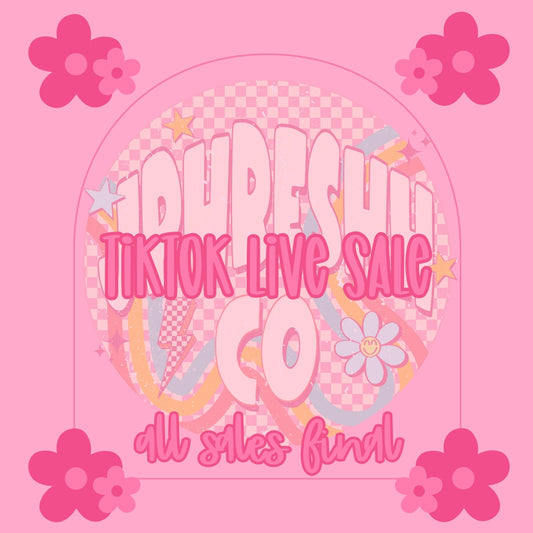 TikTok Live Sale